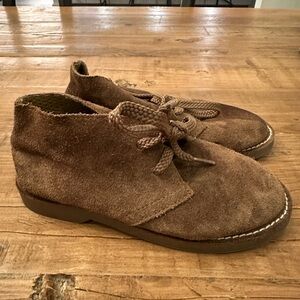 JCrew size K12 brown suede boots